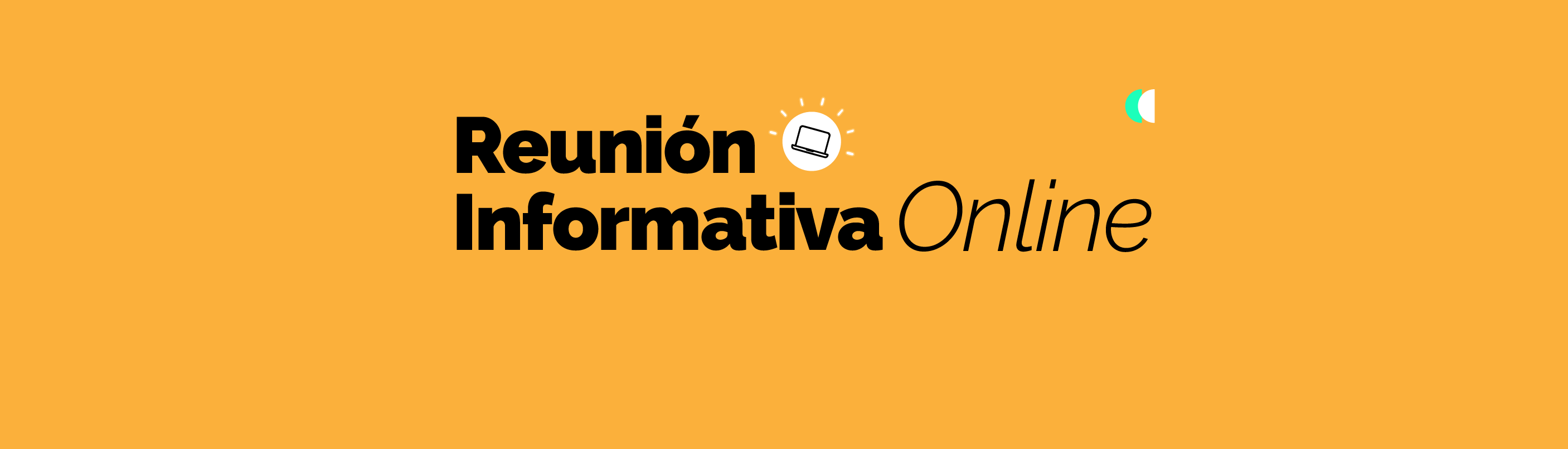 Reunión informativa de carreras 2026